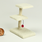 Tri-Level Cat Tower in Ivory
